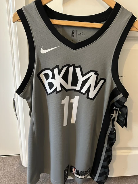 Kyrie irving grey jersey top