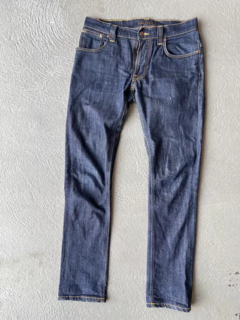 Nudie jeans Thin Finn size W31 L32  organic cotton mens tapered