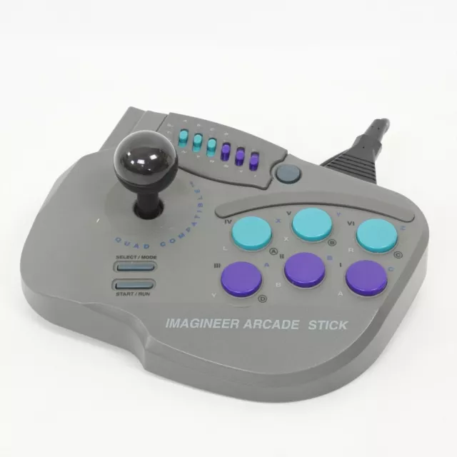 IMAGINEER ARCADE STICK Controller For Mega Drive Sega 1248