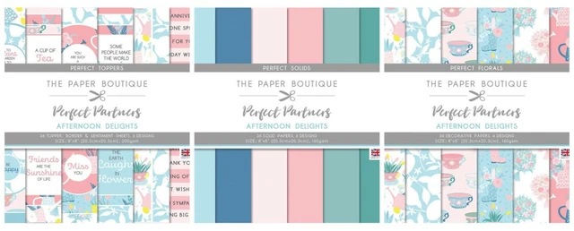 The Paper Boutique - Perfekte Partner - Nachmittagsfreuden - Papier, Topper