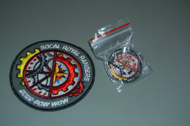 Royal Rangers Southern California 2022 Pow Wow Patch & Pin