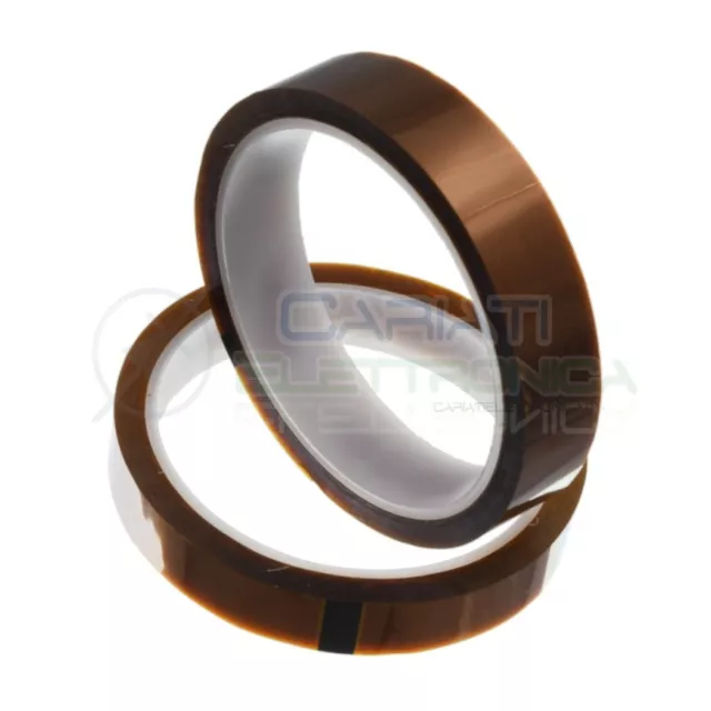 Nastro adesivo tipo kapton 15mm 33m alta temperatura termico bga rework