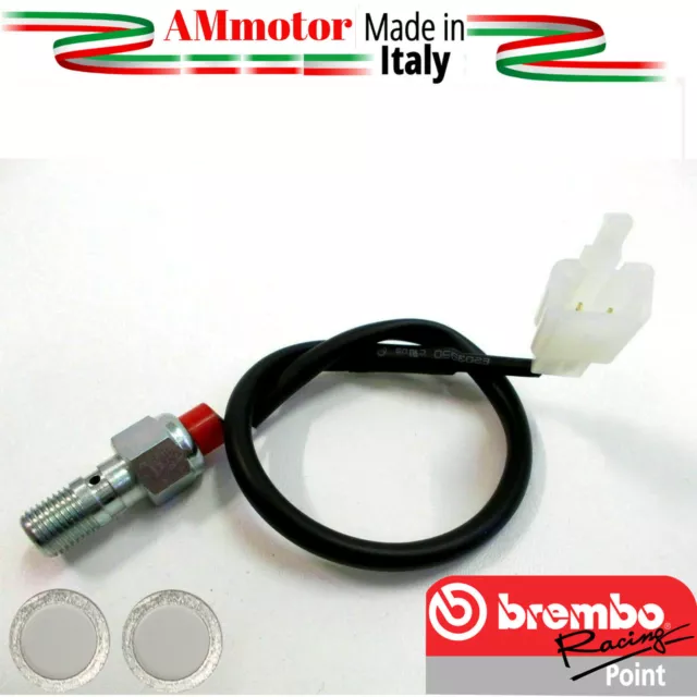 Idrostop Brembo Corto 10 x 1 mm Interruttore stop freno Per Moto Idraulico