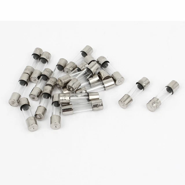 20 pz 4A 250V rapido colpo veloce tubo vetro Fusibile Microonde 5x20mm F4AL250V