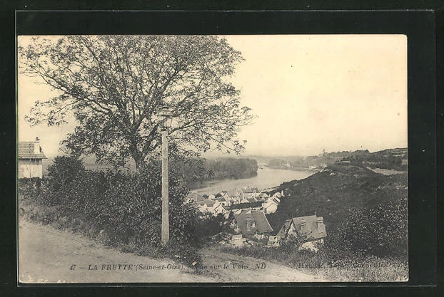 CPA La Frette, Vue sur la Val
