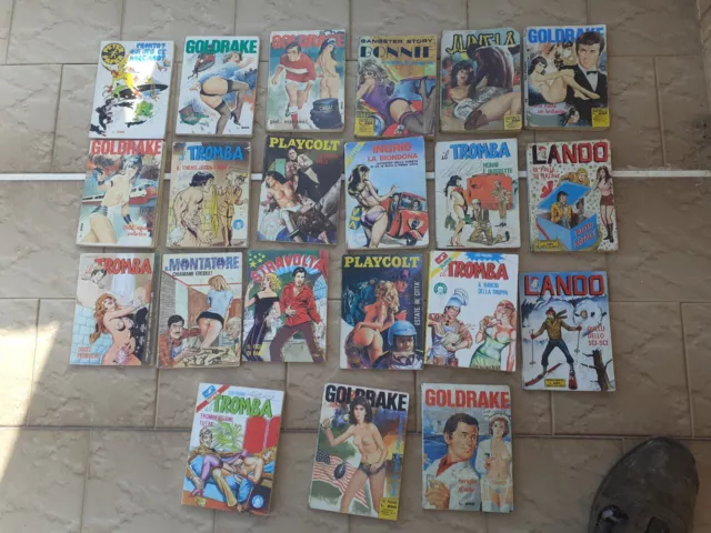 Fumetti erotici Lotto Per Adulti 21 +8da Lettura In Regalo vedi Foto