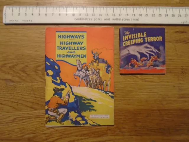 Vintage Hotspur Comic Giveaway Booklets.x2.