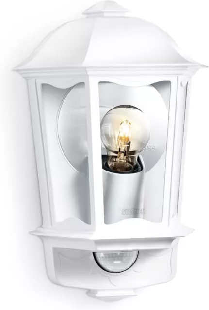 Steinel Outdoor Light L 190S white, Max. 100 W, Wall Light, 180 Motion Sensor...