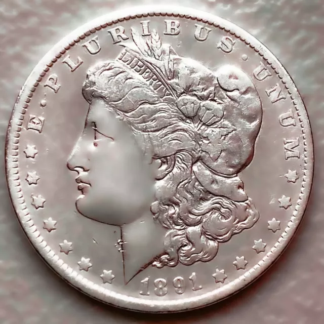 1891-O Great Date Morgan Silver Dollar 90% $1 Coin Us #D475