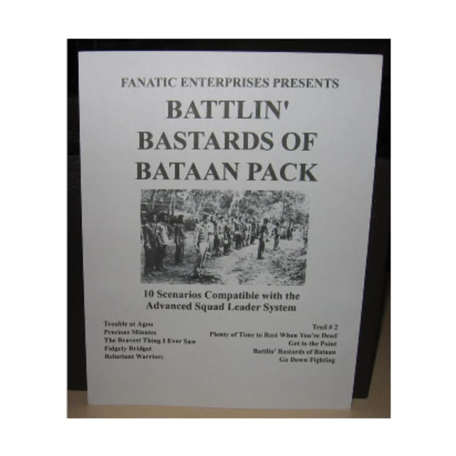 Battlin Basic FANATIC ENT ASL Battlin' Bastards of Bataan Pack Bag NM £112.08 ...
