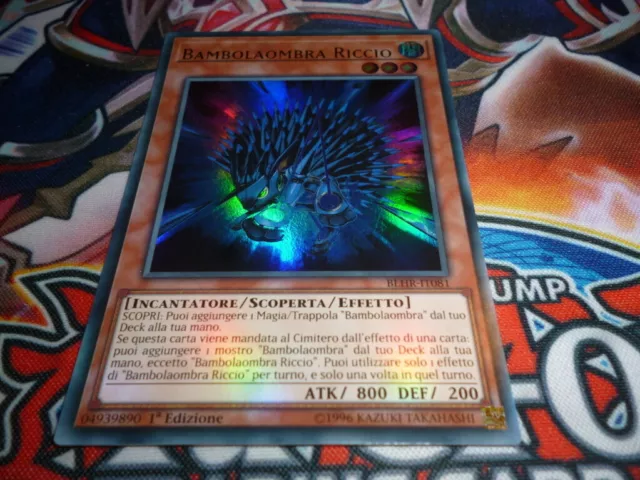 Yu Gi Oh Balmbolaombra Riccio - Blhr It 081 – Ultra Rara - Ita