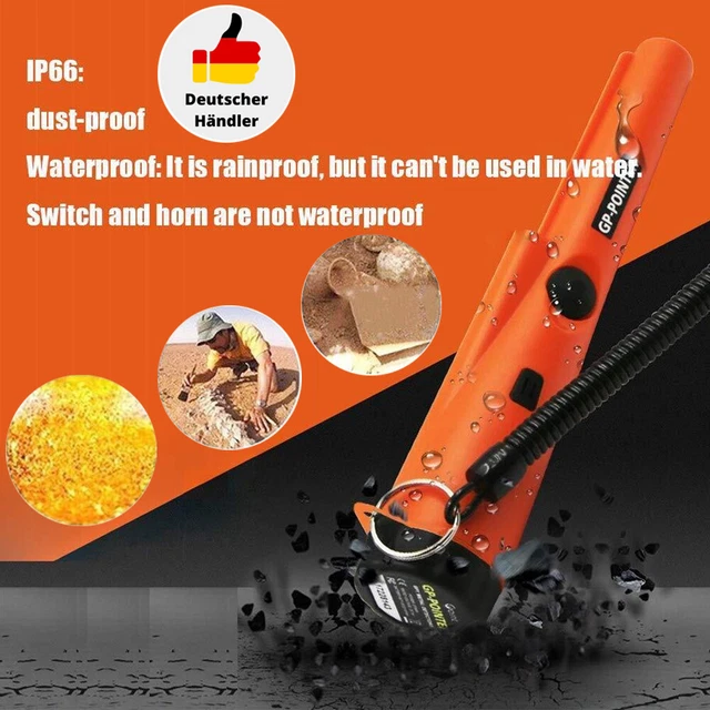 Metal detector impermeabile ProPointer pin puntatore sottosuolo pinpointer pinpoint
