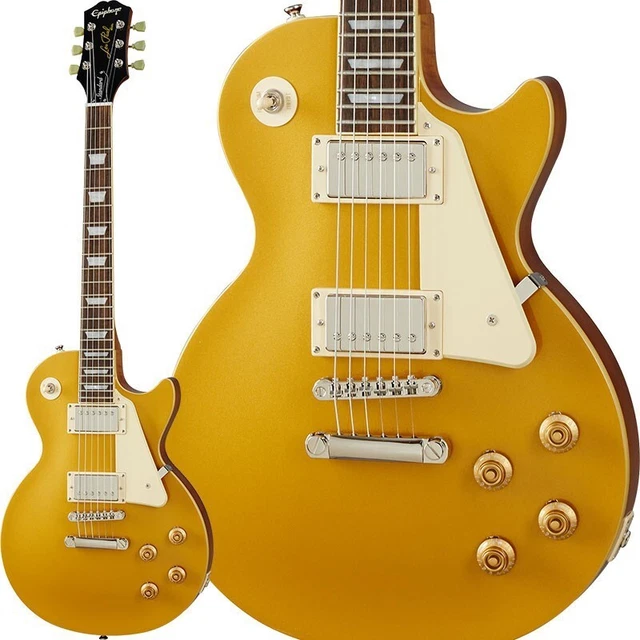 EPIPHONE INSPIRED BY Gibson Les Paul Standard '50s Metallic Gold with gig bag EUR 498,12