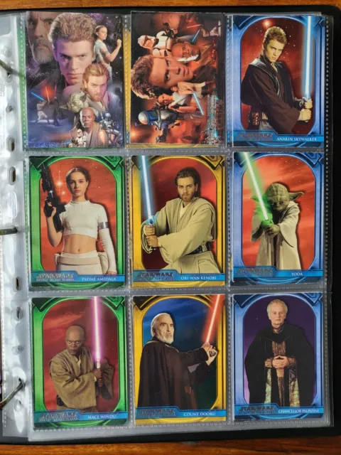 Choose your missing cards Topps Star Wars Attack Of The Clones / Episode II 2002