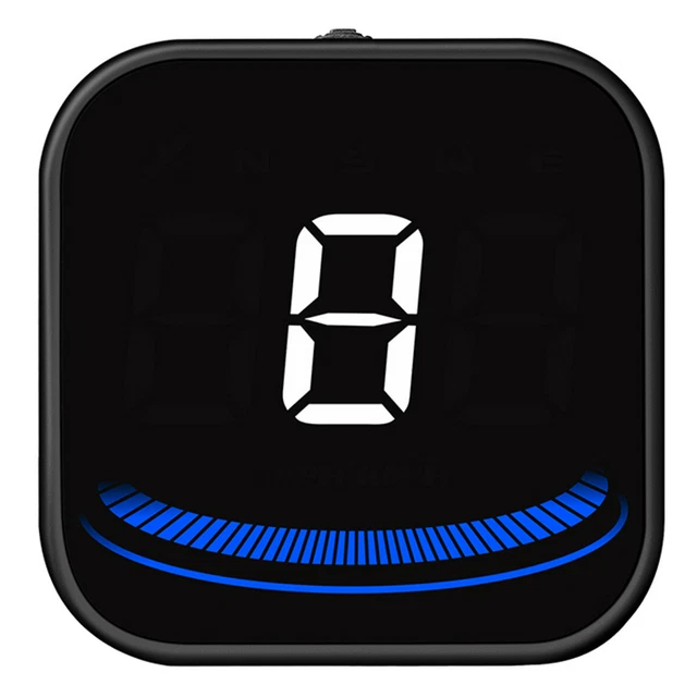 HUD Display Head-Up Car Overspeed Warning Alarm W/Suction Cup Holder Fit For SUV