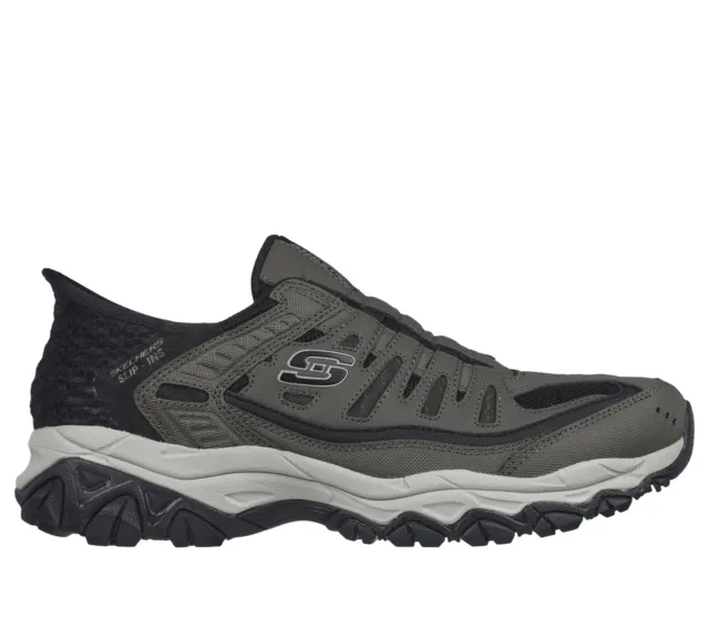 Men's Skechers After Burn M. Fit Slip-ins Work Shoes FREE SHIPPING HOT NEW 2024!