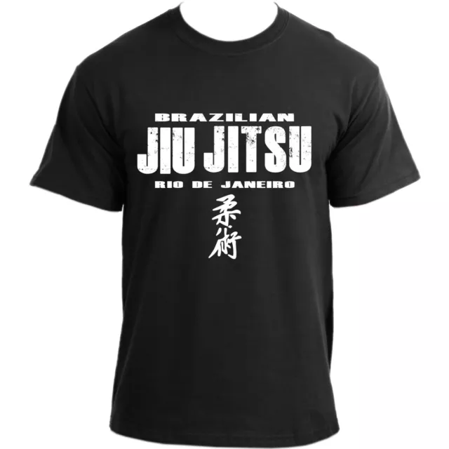 Brazilian Jiu Jitsu Rio de Janeiro MMA UFC BJJ T-shirt Tee for Man