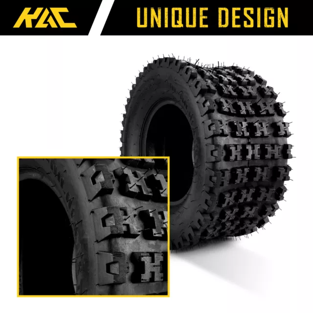 For Honda TRX 250R 300EX 450R ATC250R One 20x10-9 20x10x9 Sport ATV Tires 3