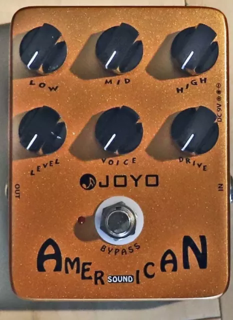 JOYO | JF14 | American Sound | Pedal de simulador amplificador, ligeramente usado