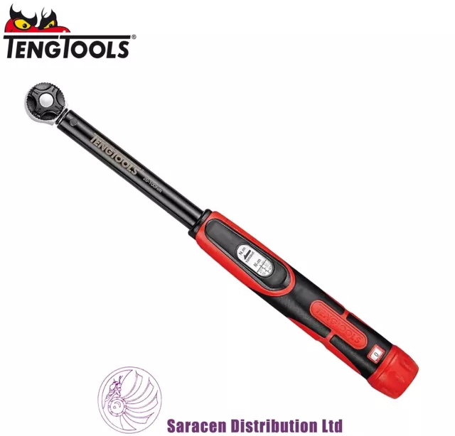 TENG 3/8in  DRIVE RATCHETING TORQUE WRENCH,  20 - 100NM - 3892P100