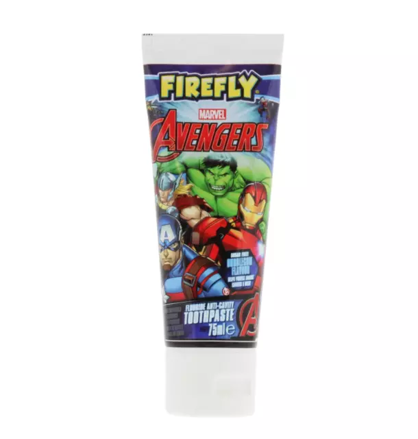 Firefly Avengers Kinder Zahn-Set - elektrische Zahnbürste, Zahnpasta & Mundwasser 2