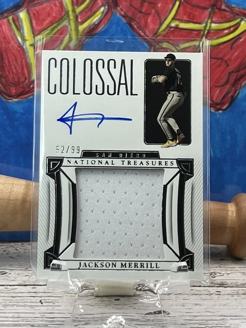 Sam Merrill Rpa Card JACKSON MERRILL '23 PANINI NT 52/99-RPA San Diego Padres (AR-246) EUR ...