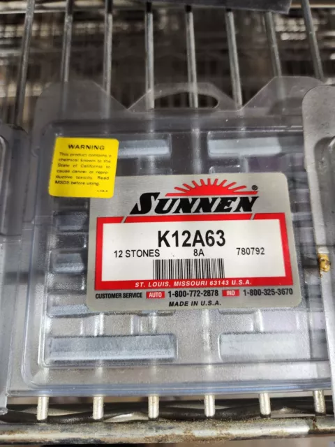 Sunnen Stones K12A63 (12pcs)
