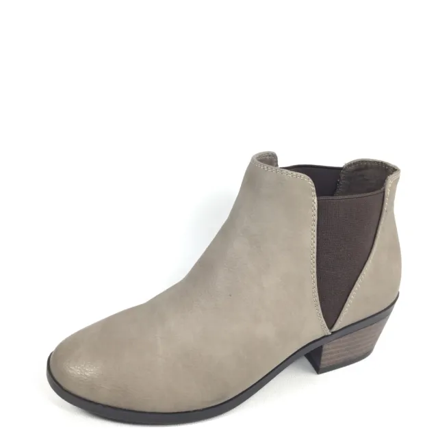 Call It Springs Moillan Womens Size 5 B Taupe Low Heel Ankle Boots