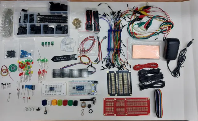 Maker Set Elektronik Bauteile Konvolut Experimentierset