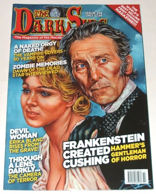 The Dark Side magazine issue #214 Peter Cushing The Vampire Lovers Darkside