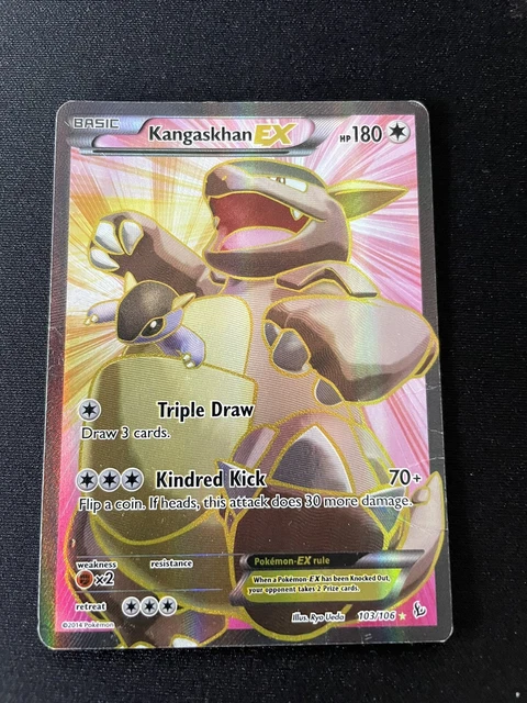 Kangaskhan Ex Full Art Flashfire 103/106 Pokemon Card MINT