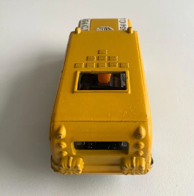 Hot Wheels Redline S'COOL BUS 1995 - Édition Spring Break Collector #01 - Blanc Avec Jantes 5 Rayons