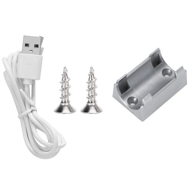 Lampe De Cabinet LED Portable USB Chargeur Détecteur De Mouvement Réglable