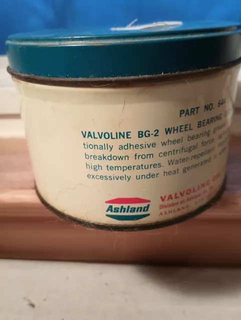 Valvoline One Pound Grease Can (Full) 3