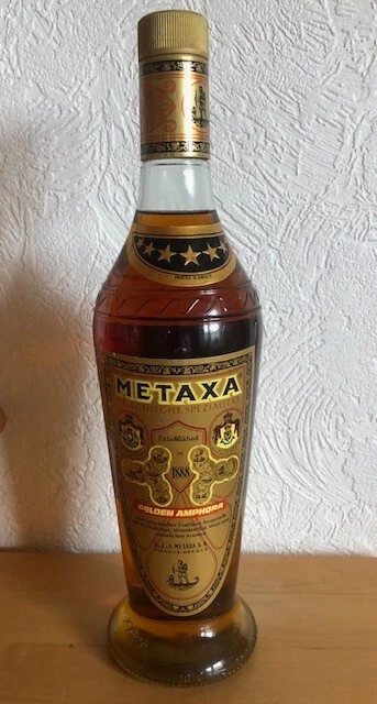 METAXA GOLDEN AMPHORA 7 Sterne, Griech. Spezialität, 0,7 Liter, 40 % ...