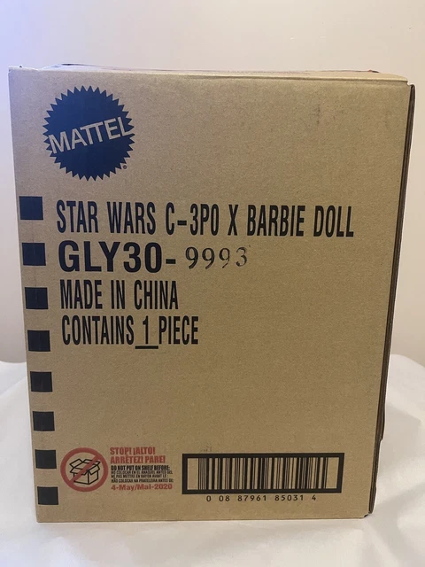 Barbie Star Wars - C3po Mattel Original | Meses sin interés