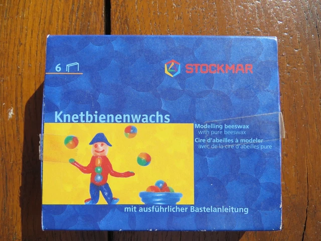 Knetbienenwachs Kentwachs Knete in 6 Farben