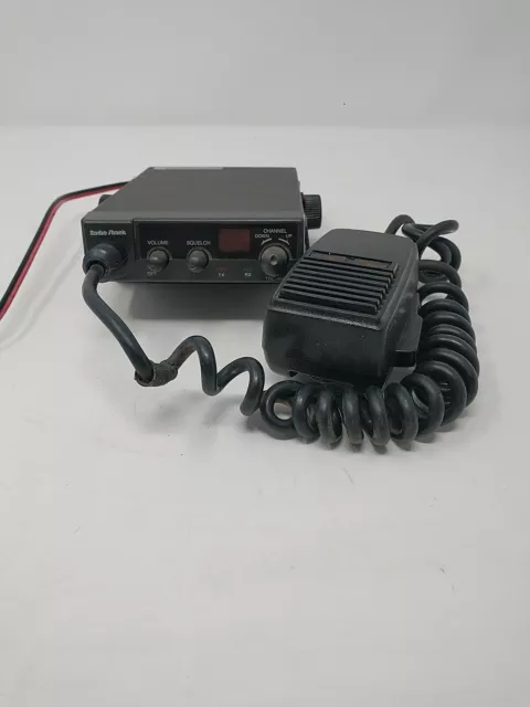 Radio Shack TRC-464 21-1554 40 Channel Mini CB Radio with Microphone & Mount