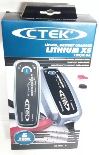 Cargador Mantenedor Consumidor Auto Moto 12V 5.0Amp Litio Ctek Mejor Venta