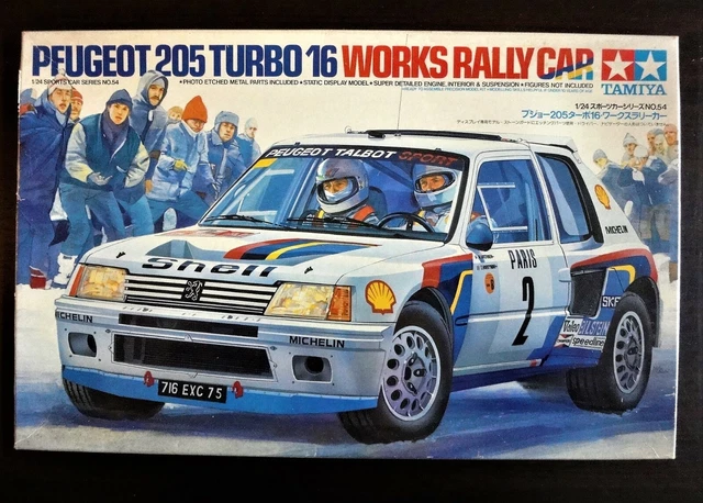 Décalcomanies 1/18 Peugeot 205 Rallye – Monte-Carlo 1989 – Réf 2112