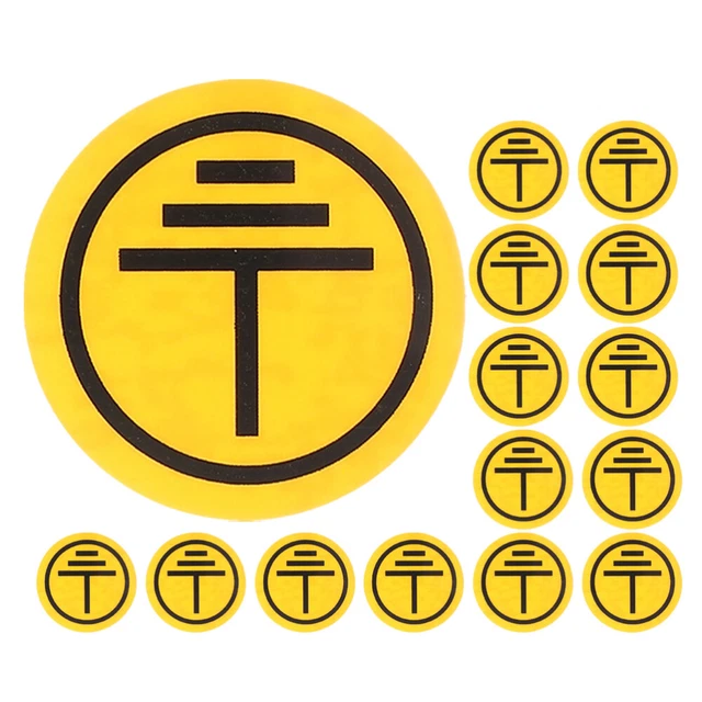 15 PCS WARNING Stickers Electric Labels Earthing Grounding Products £7. ...