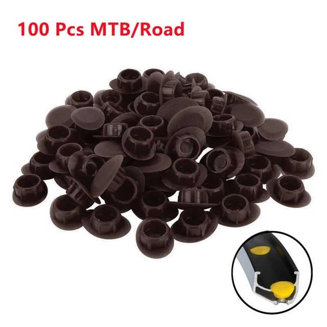 100pcs/bottle Bike Rim Plug ABS Plastic Bicycle Bike Tire Pad MTB Bike