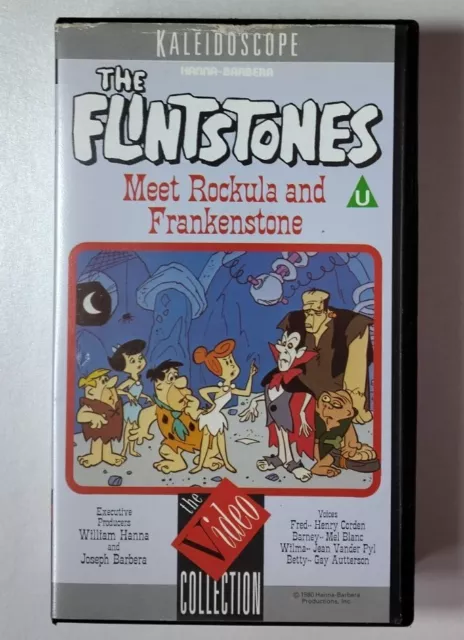 The Flintstones Meet Rockula And Frankenstone Video Vhs 1986 50 Mins