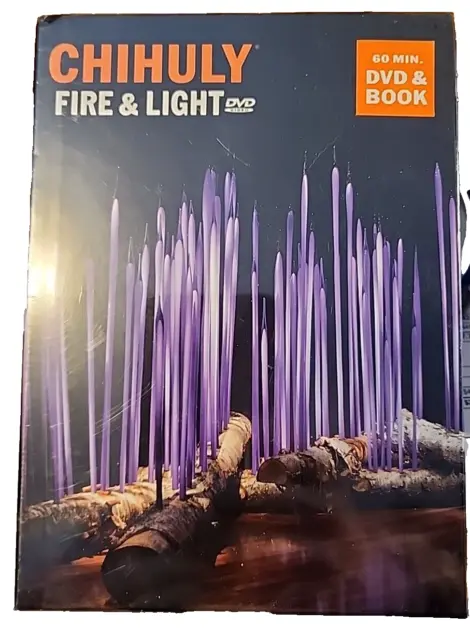 Chihuly: Fire & Light DVD with Book Sealed Seattle Glass Artist Dale Chihuly New