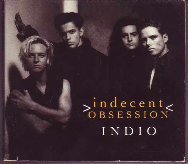 Indecent Obsession Indio Australian CD single in Digipak (1992) David Dixon