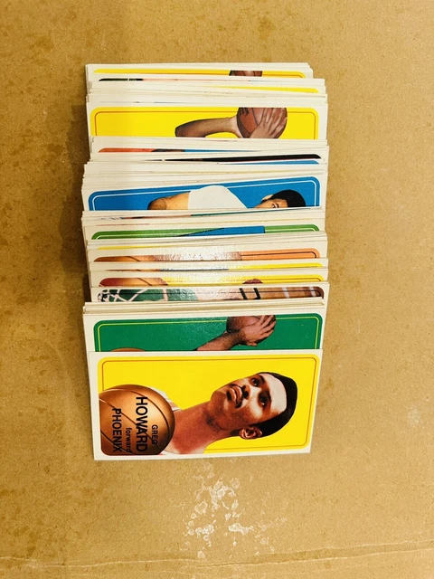 1970-71 Topps NBA Basketball 87 card “Tall Boy” lot - NICE cards w/Stars Unique