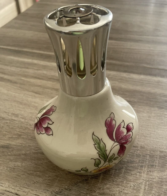 Lampe Berger Paris En Porcelaine F D Chauvigny - Vintage, Fonctionnement OK