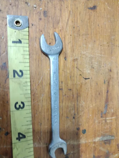 Vintage Westcraft Wrench Number HR2080 Double Open End 3/8"-5/16"