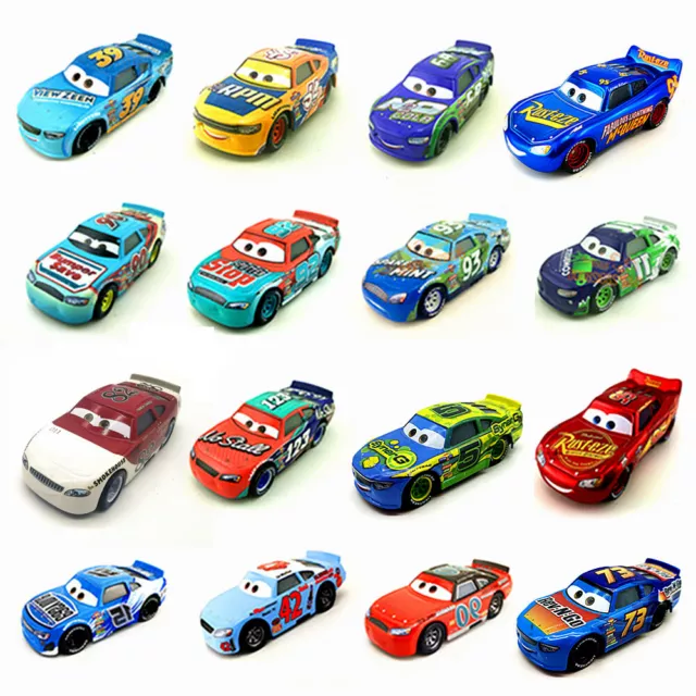 Disney Pixar Cars Story 3 Racer Die-casting Toy Lot 1:55 Children's Gift Cars