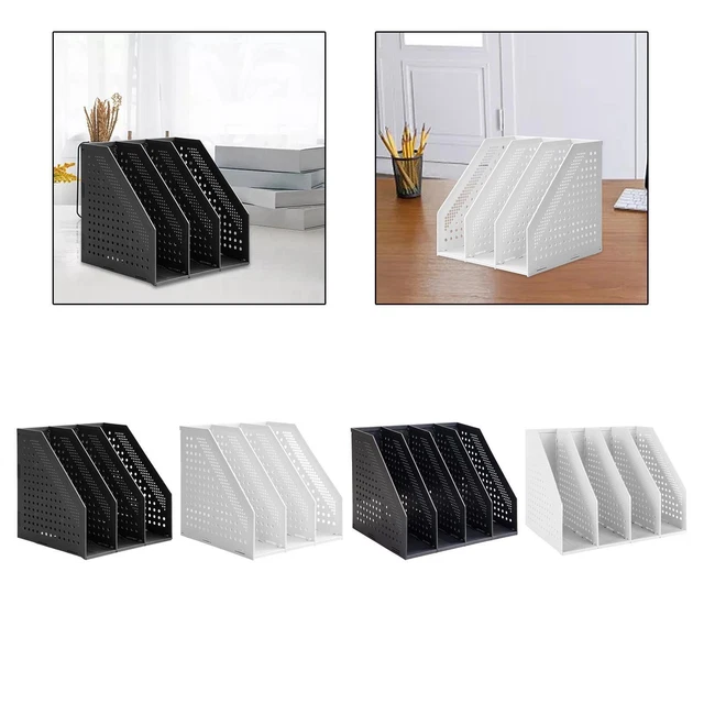 MAGAZINE FILE ORGANIZER Magazine Desk Organizer for Desktop Home Office ...
